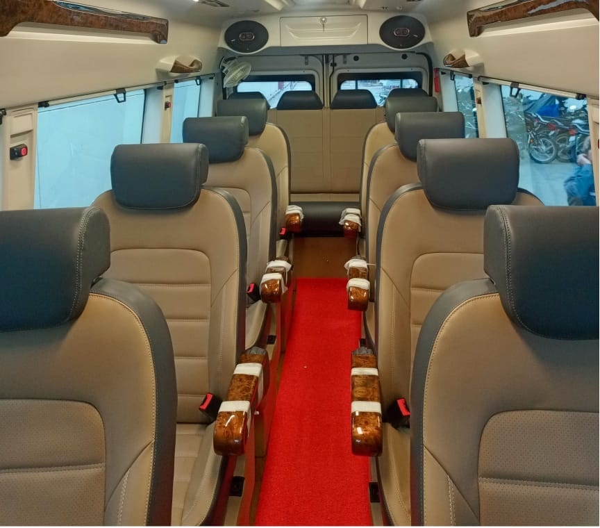 12 Seater Tempo Traveller
